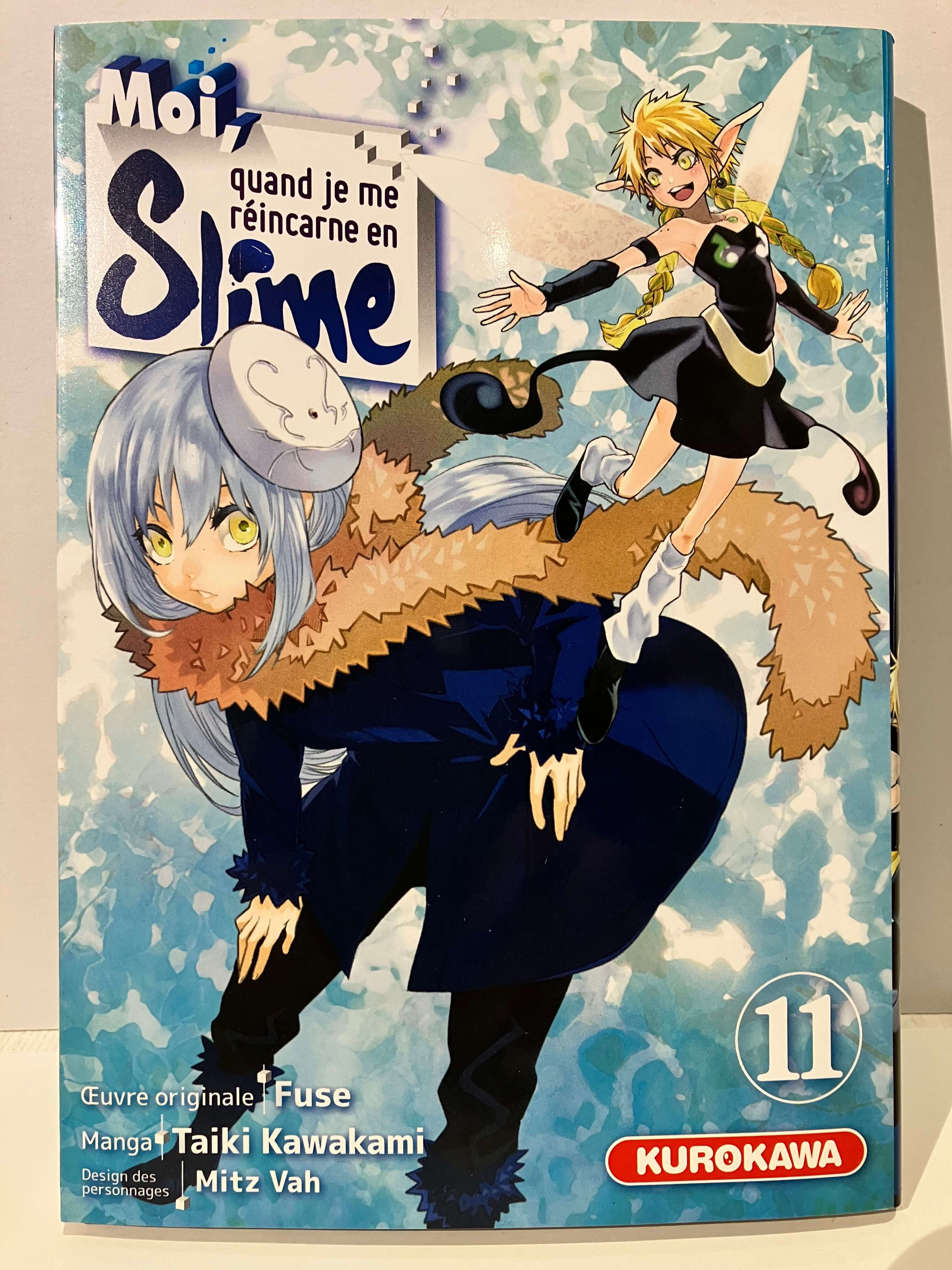 Moi quand je me réincarne en Slime tome 11 de FUSE Taiki KAWAKAMI et Mitz Vah