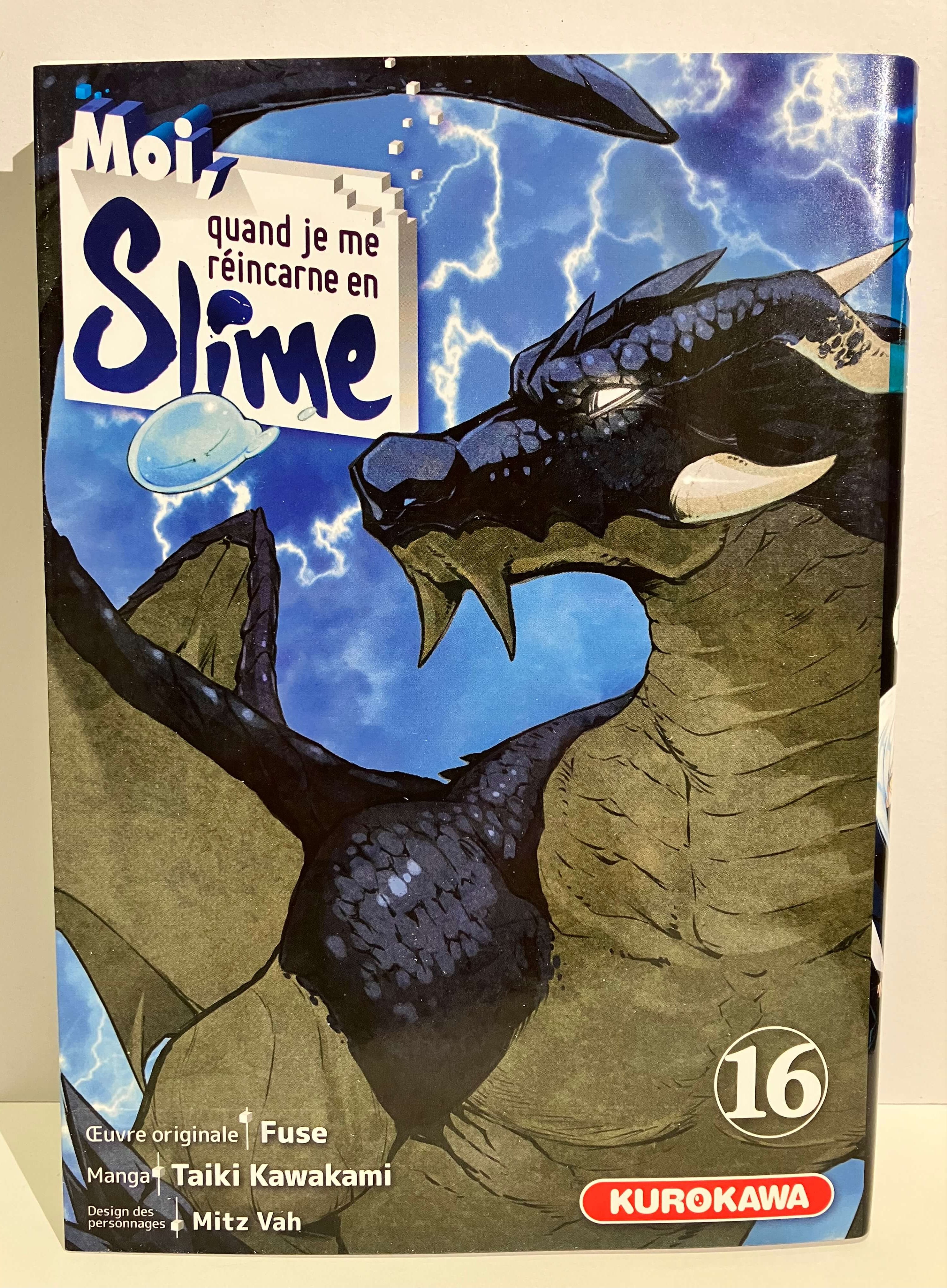 Moi quand je me réincarne en Slime tome 16 de FUSE Taiki KAWAKAMI et Mitz Vah