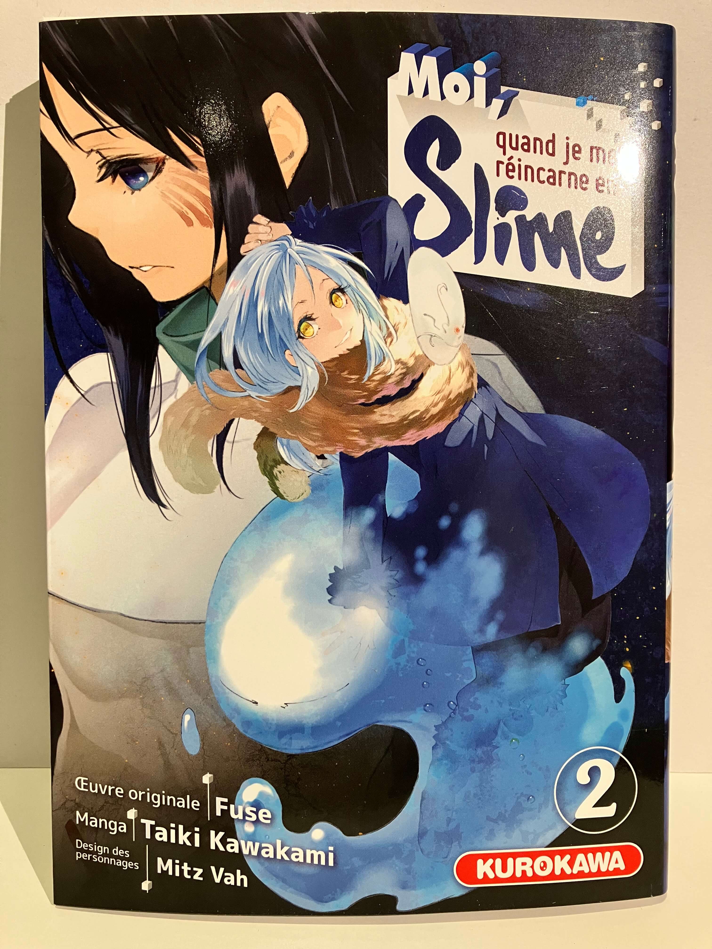 Moi quand je me réincarne en Slime tome 2 de FUSE Taiki KAWAKAMI et Mitz Vah