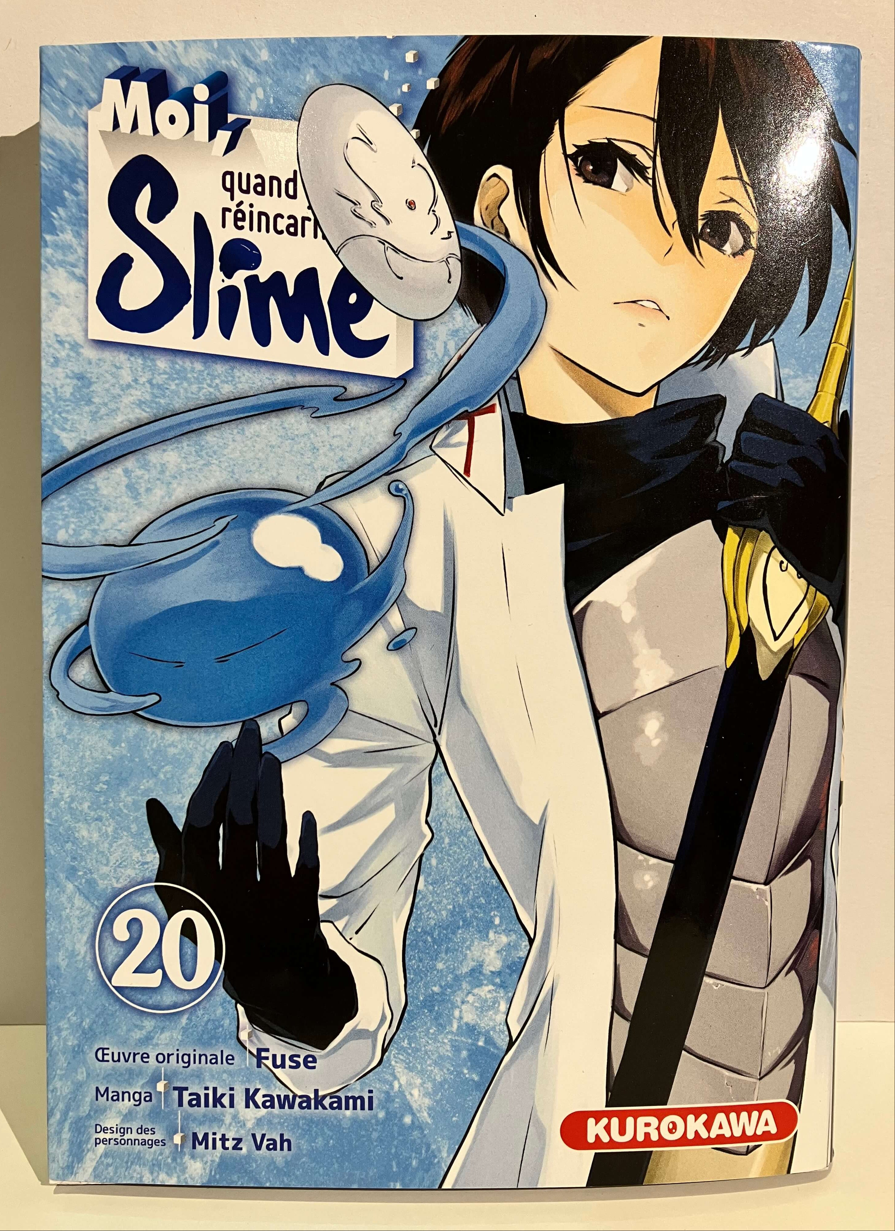 Moi quand je me réincarne en Slime tome 20 de FUSE Taiki KAWAKAMI et Mitz Vah