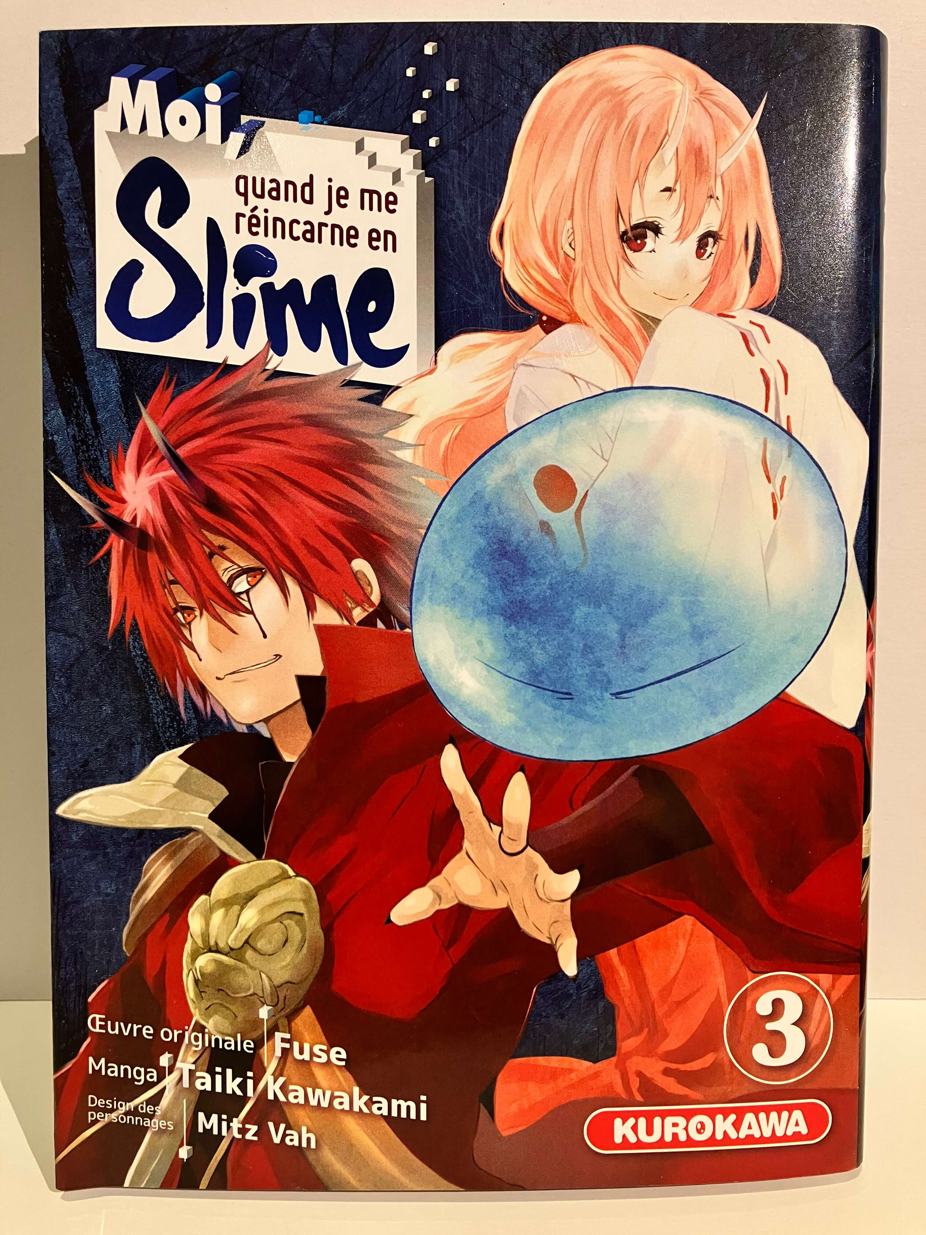 Moi quand je me réincarne en Slime tome 3 de FUSE Taiki KAWAKAMI et Mitz Vah