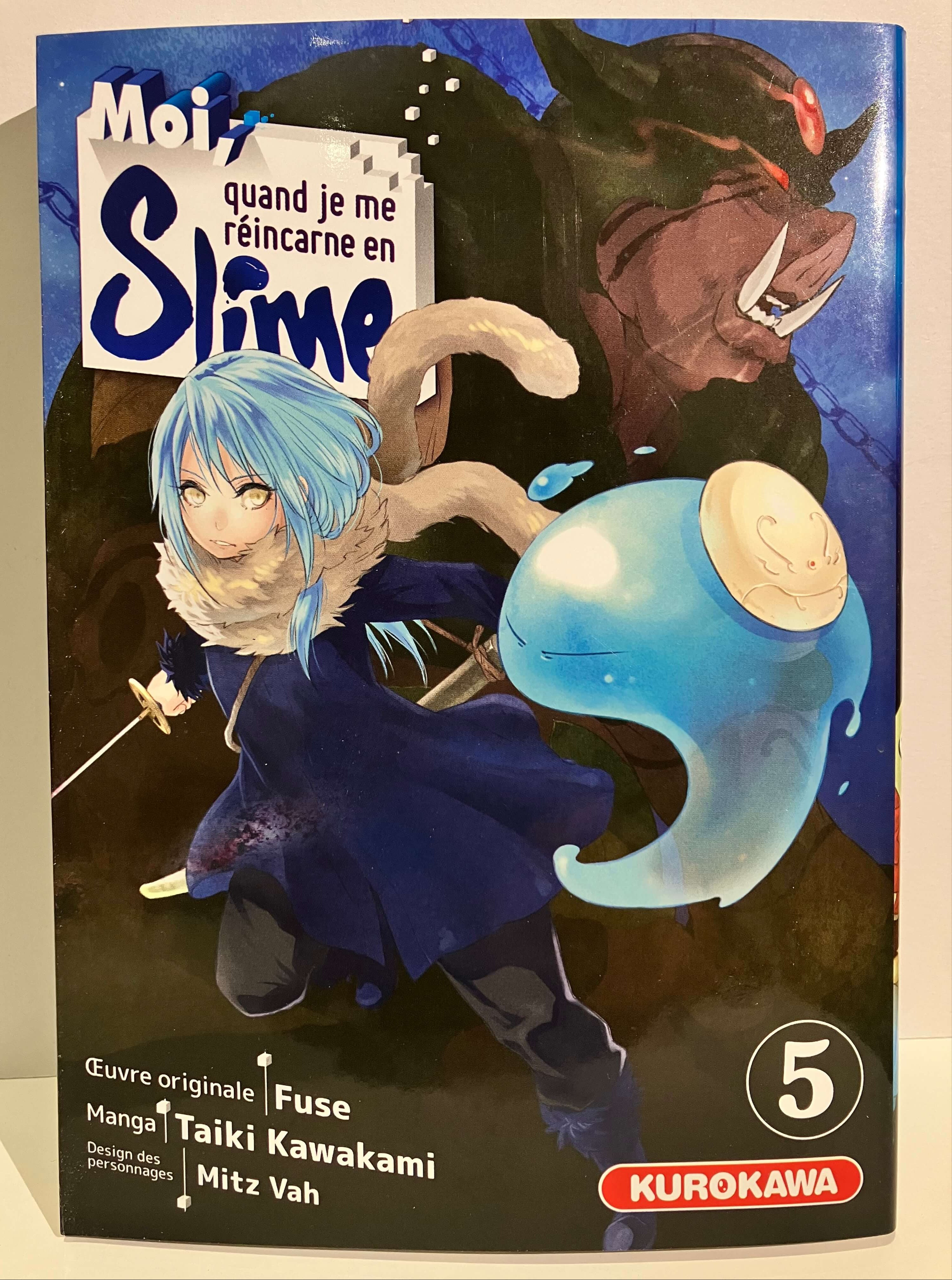 Moi quand je me réincarne en Slime tome 5 de FUSE Taiki KAWAKAMI et Mitz Vah