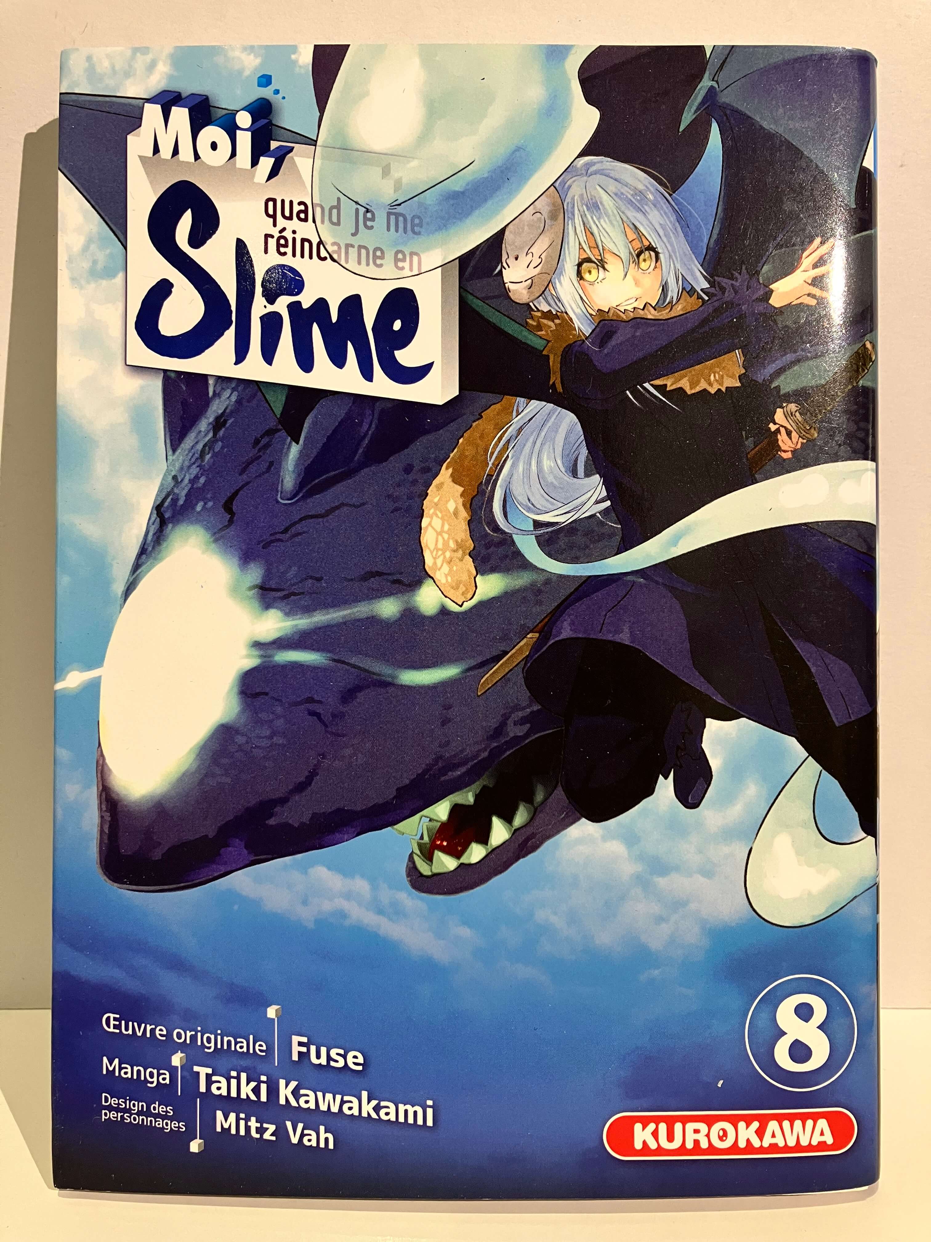 Moi quand je me réincarne en Slime tome 8 de FUSE Taiki KAWAKAMI et Mitz Vah
