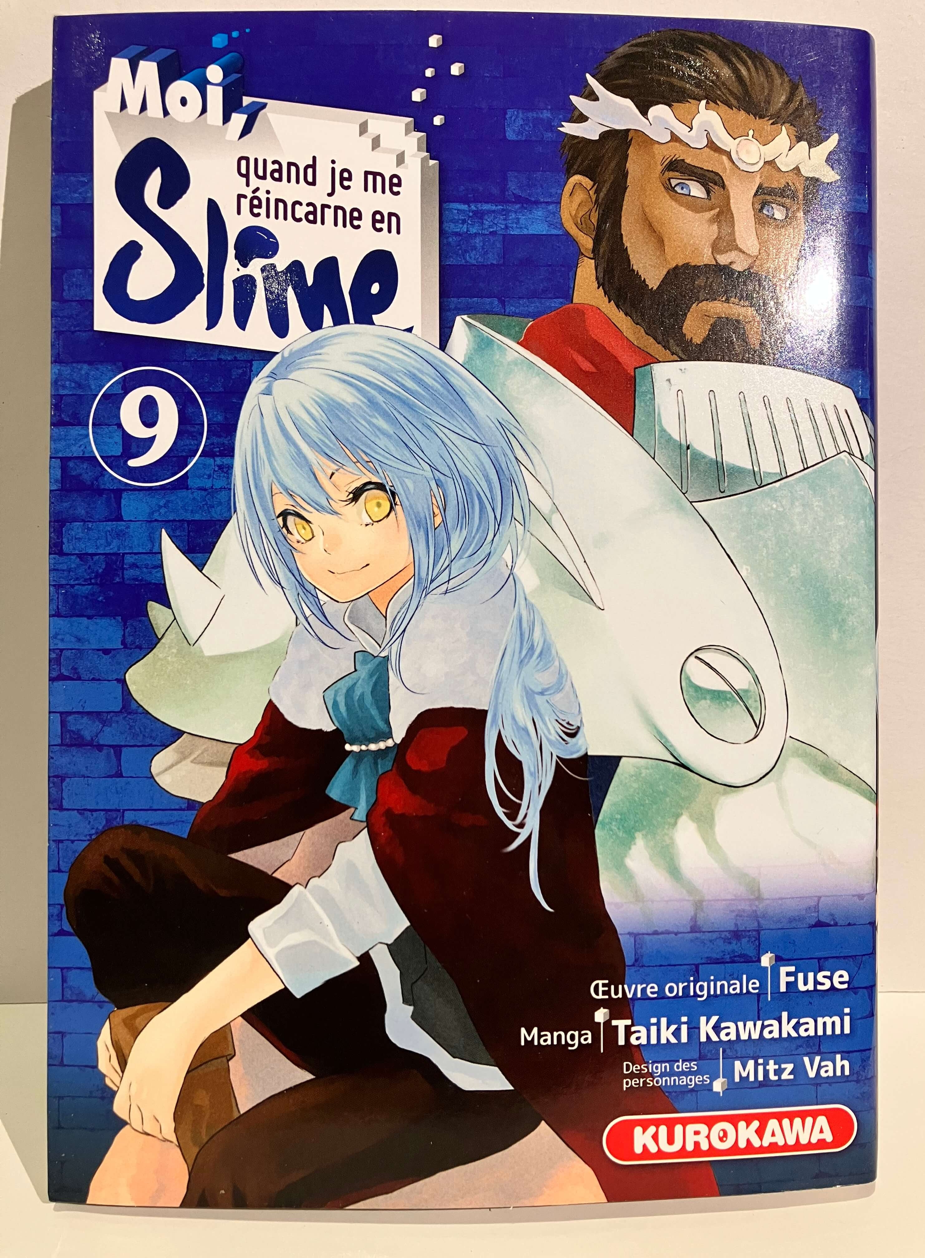 Moi quand je me réincarne en Slime tome 9 de FUSE Taiki KAWAKAMI et Mitz Vah