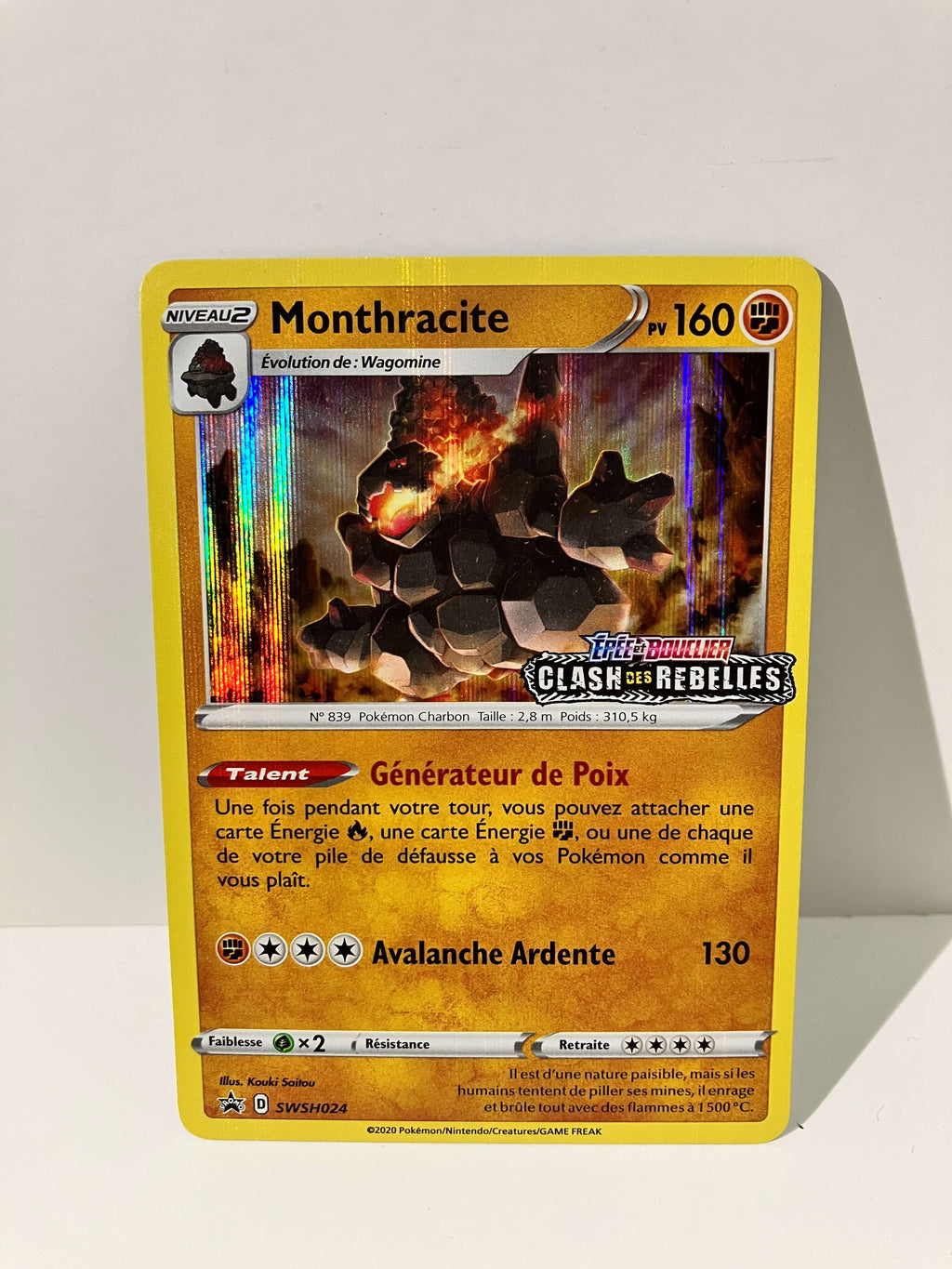 Monthracite SWSH024 EV01 Epée et Bouclier recto