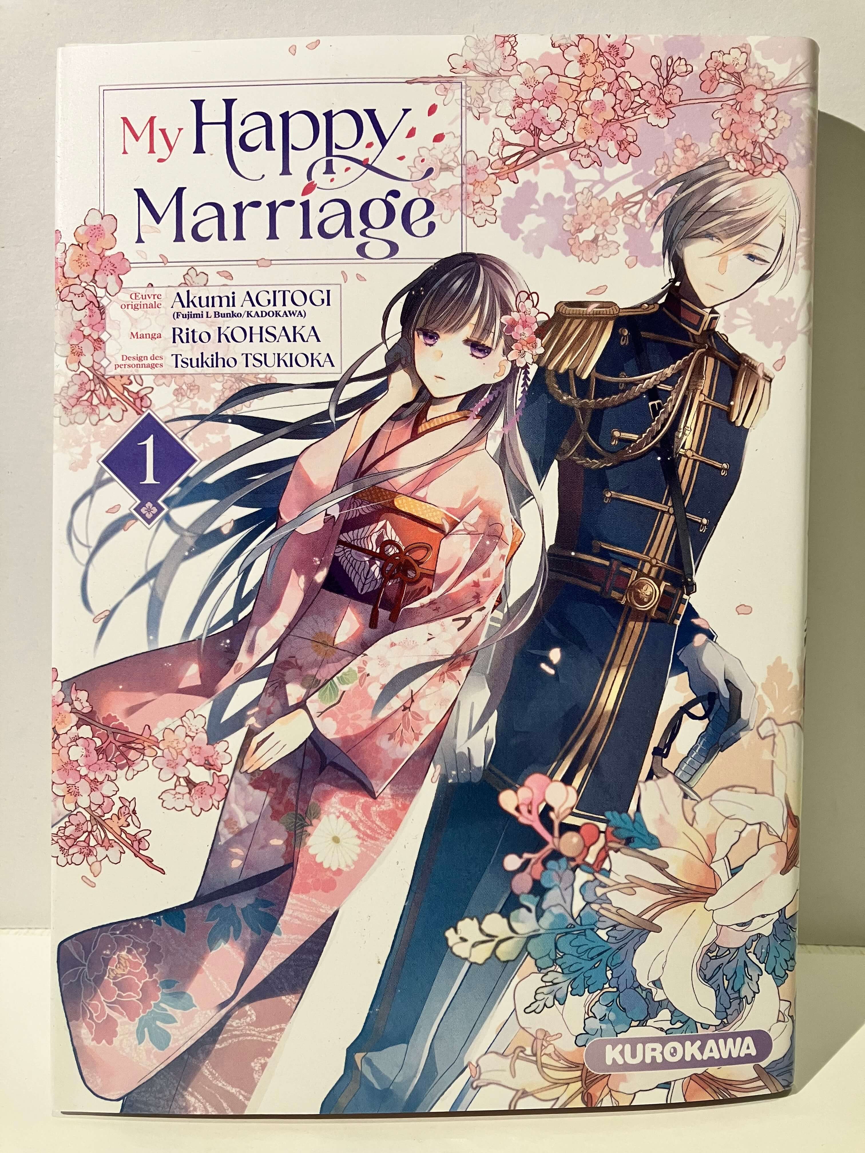 My Happy Marriage Tome 1 de Akumi AGITOGI, Rito KOSAKA et Tsukiho TSHUKIOKA