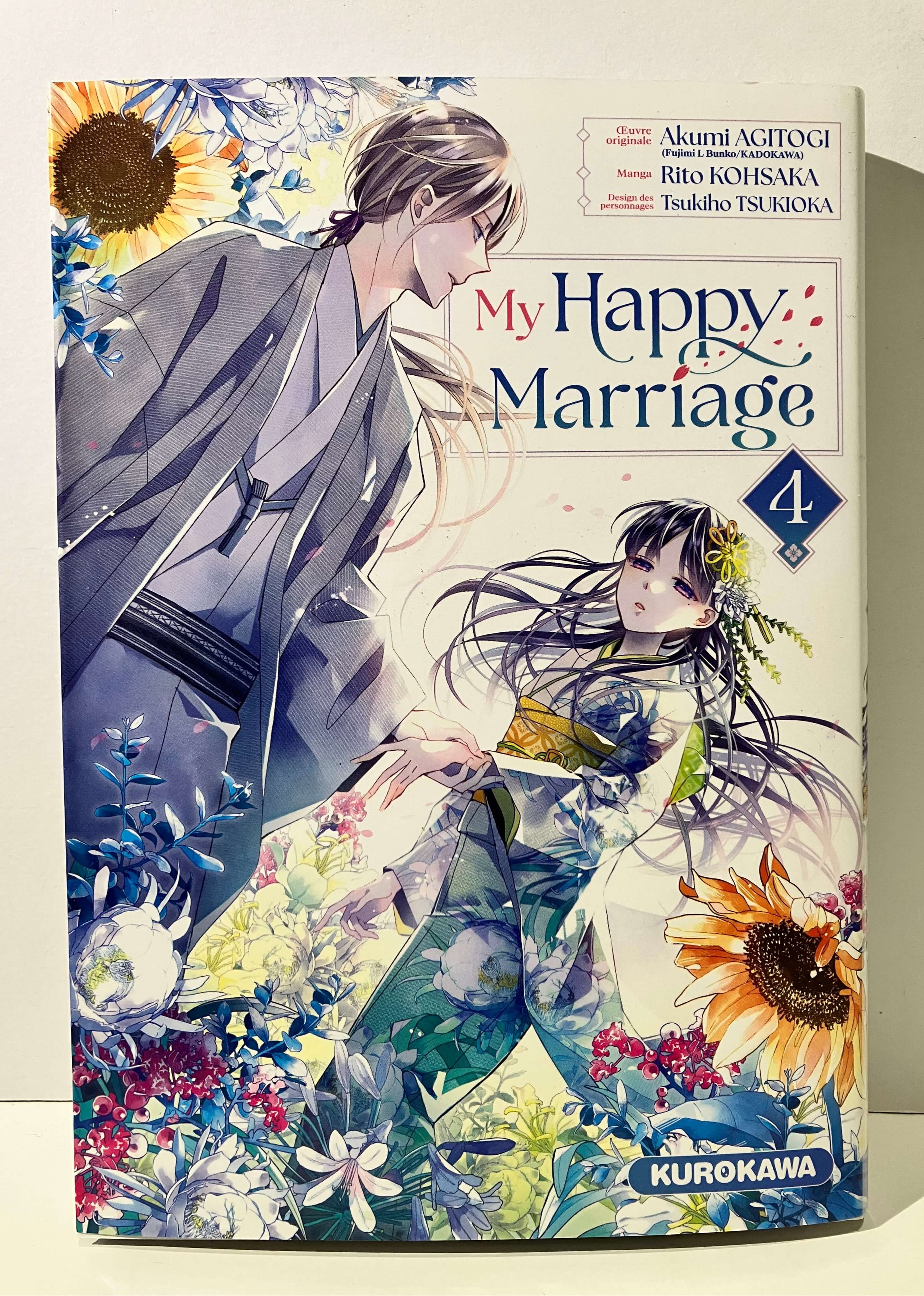 My Happy Marriage Tome 4 de Akumi AGITOGI, Rito KOSAKA et Tsukiho TSHUKIOKA