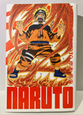 Couverture manga Naruto tome 13, Naruto en tenue orange entouré de chakra rouge flamboyant.