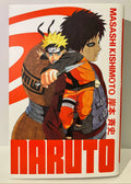 Couverture du manga Naruto tome 15 avec Naruto et Gaara, fond blanc et orange, Masashi Kishimoto