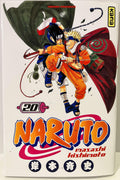 Couverture manga Naruto tome 20, Naruto et Sasuke en combat, version française, Kana.