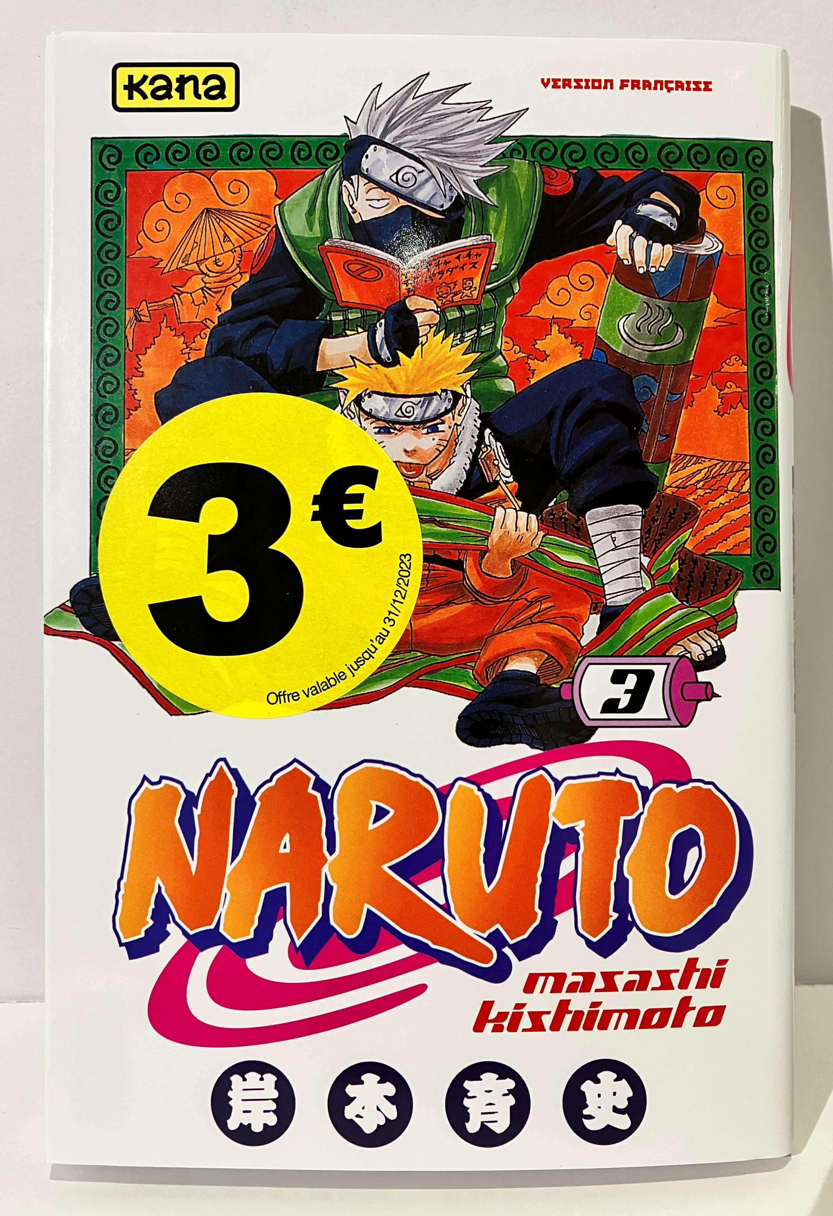 Naruto tome 3 de Masashi KISHIMOTO