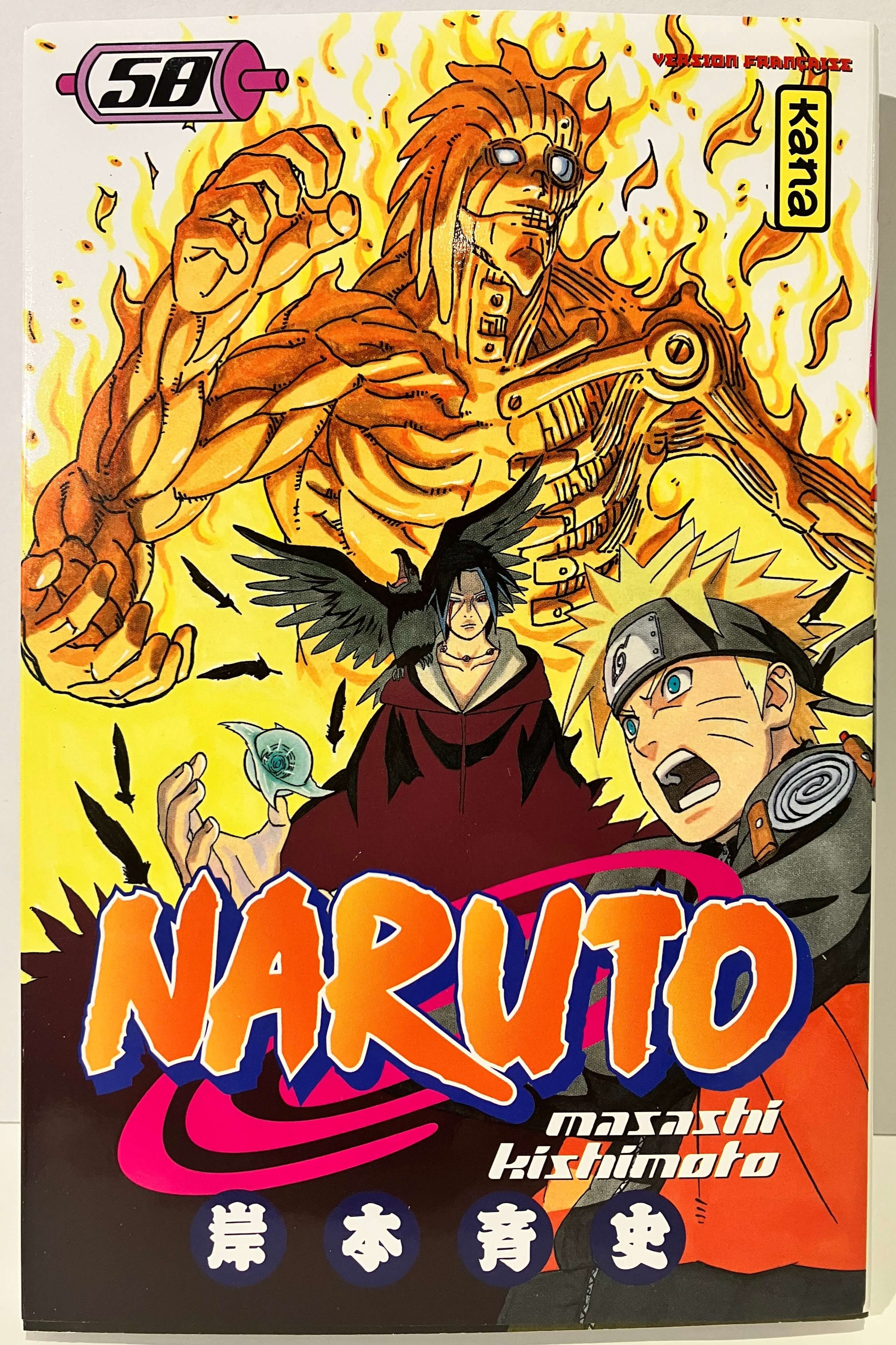 Naruto tome 58 de Masashi KISHIMOTO