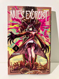 Couverture manga Nue's Exorcist Tome 4 Kota Kawae, personnage féminin, style fantastique