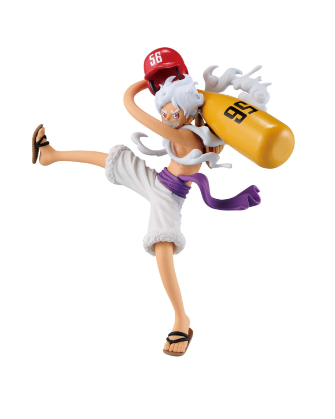 Figurine One Piece Monkey D Luffy Gear 5 ll Battle Record Collection Banpresto