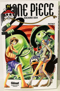 Couverture du manga One Piece tome 14 avec Luffy, Vivi et Karoo en premier plan, édition Glénat.