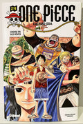 Couverture manga One Piece tome 24 édition française, Luffy et équipage en couleurs, Glénat