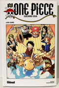 Couverture One Piece tome 32, équipe de pirates sur un bateau, manga Glénat en français