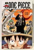 Couverture du manga One Piece tome 4, Luffy au chapeau de paille, édition française Glénat
