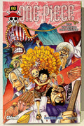 Couverture manga One Piece tome 80 avec Luffy, personnages colorés et titre en français