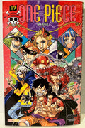Couverture manga One Piece tome 97, personnages principaux colorés, titre en français.