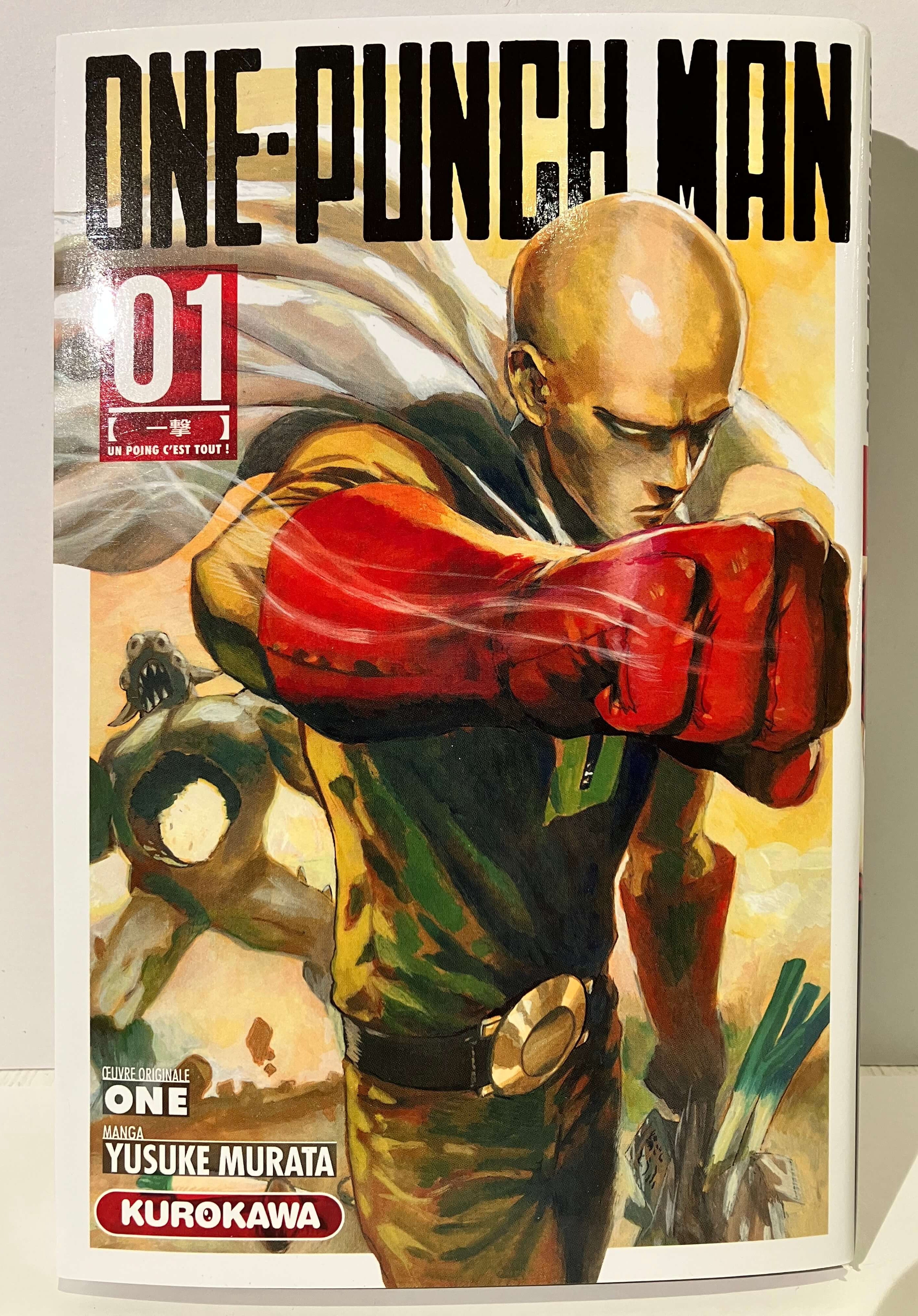 One Punch Man tome 1 de Yusuke MURATA et ONE