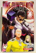 Couverture One Punch Man tome 29 avec Saitama, Blast et autres héros, manga Kurokawa