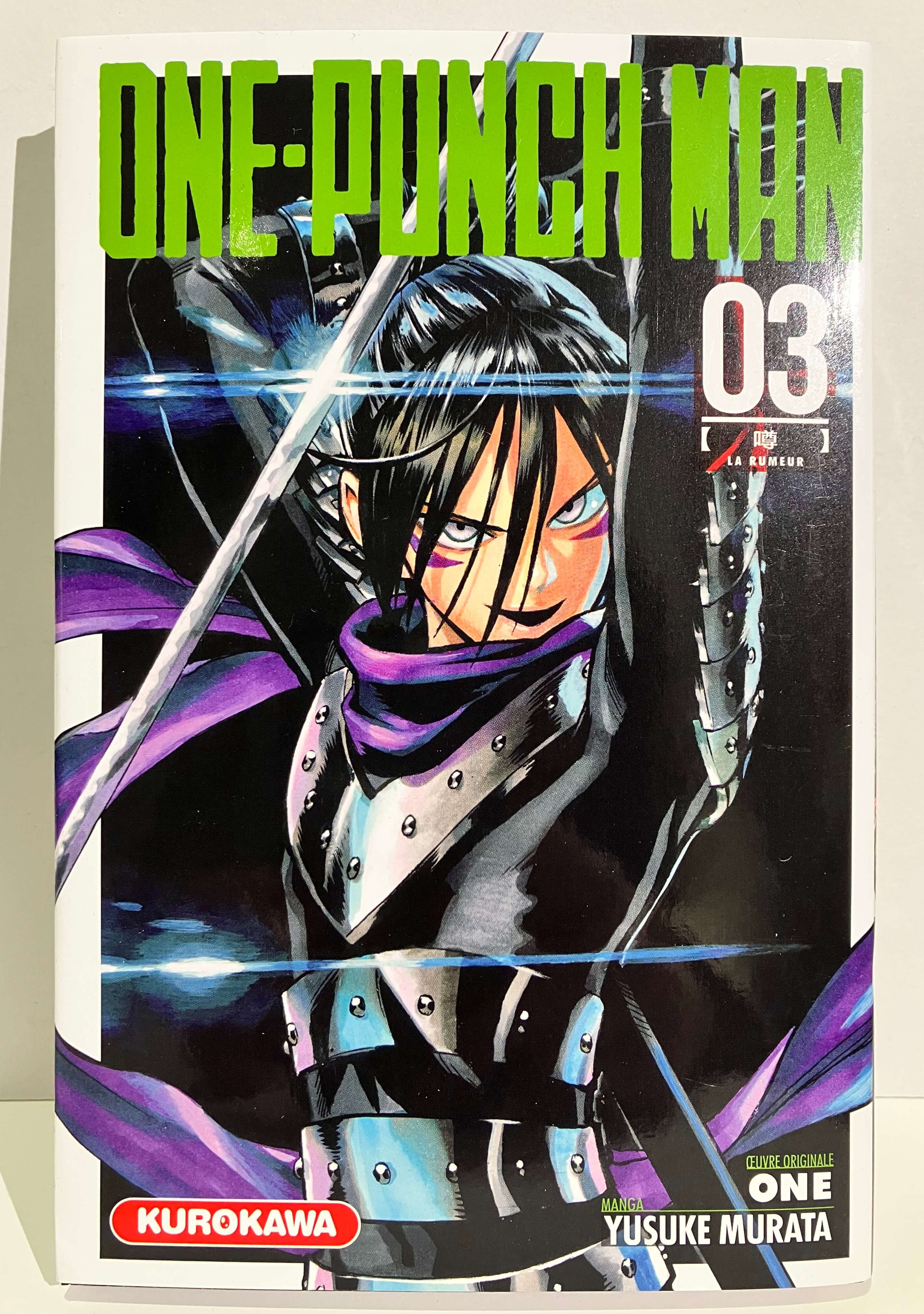 One Punch Man tome 3 de Yusuke MURATA et ONE