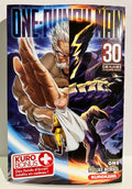 Couverture manga One Punch Man tome 30, héros Saitama et adversaires, édition Kurokawa