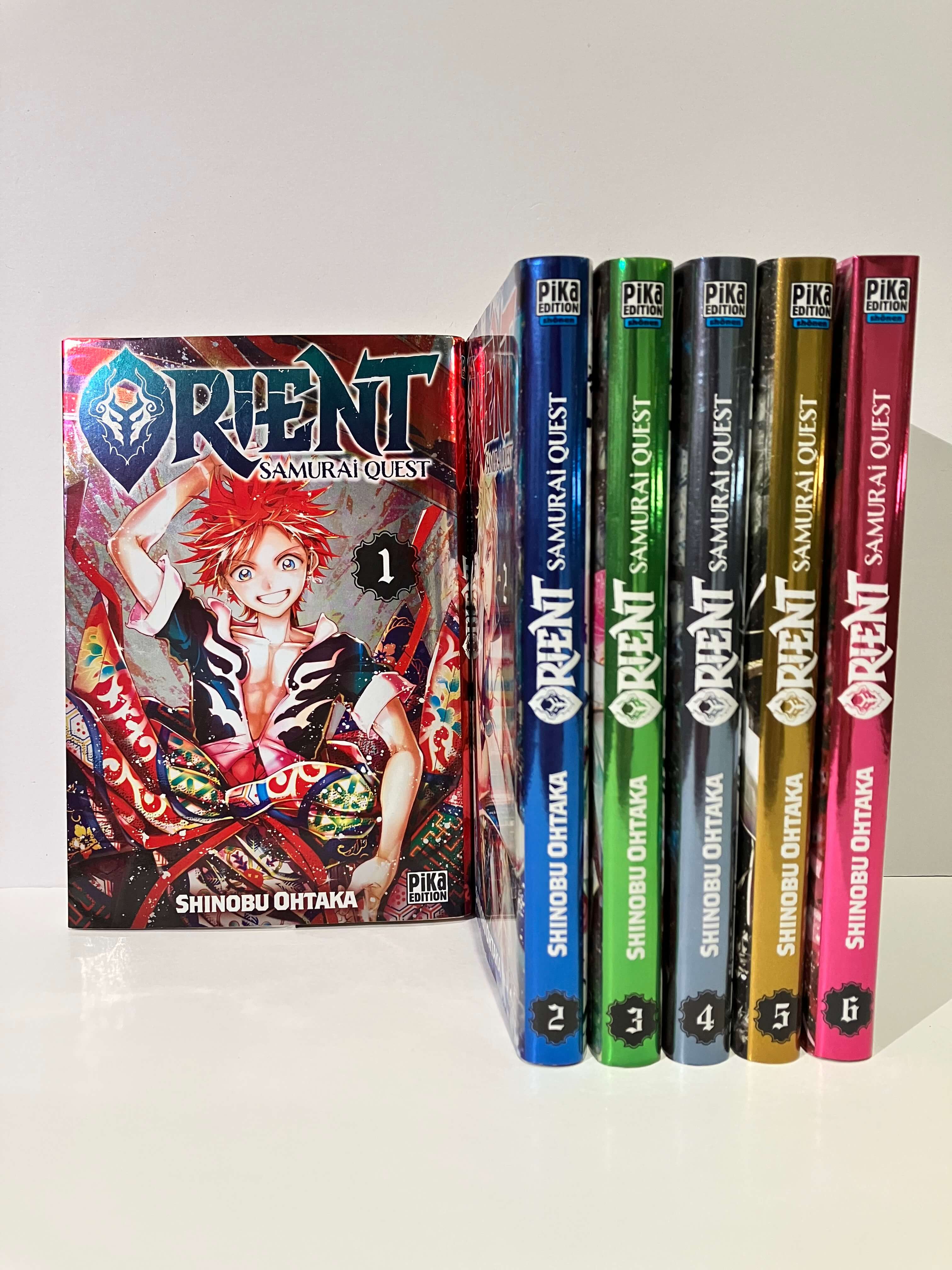 Orient Samurai Quest Tome 1 à 6 de Shinobu OHTAKA