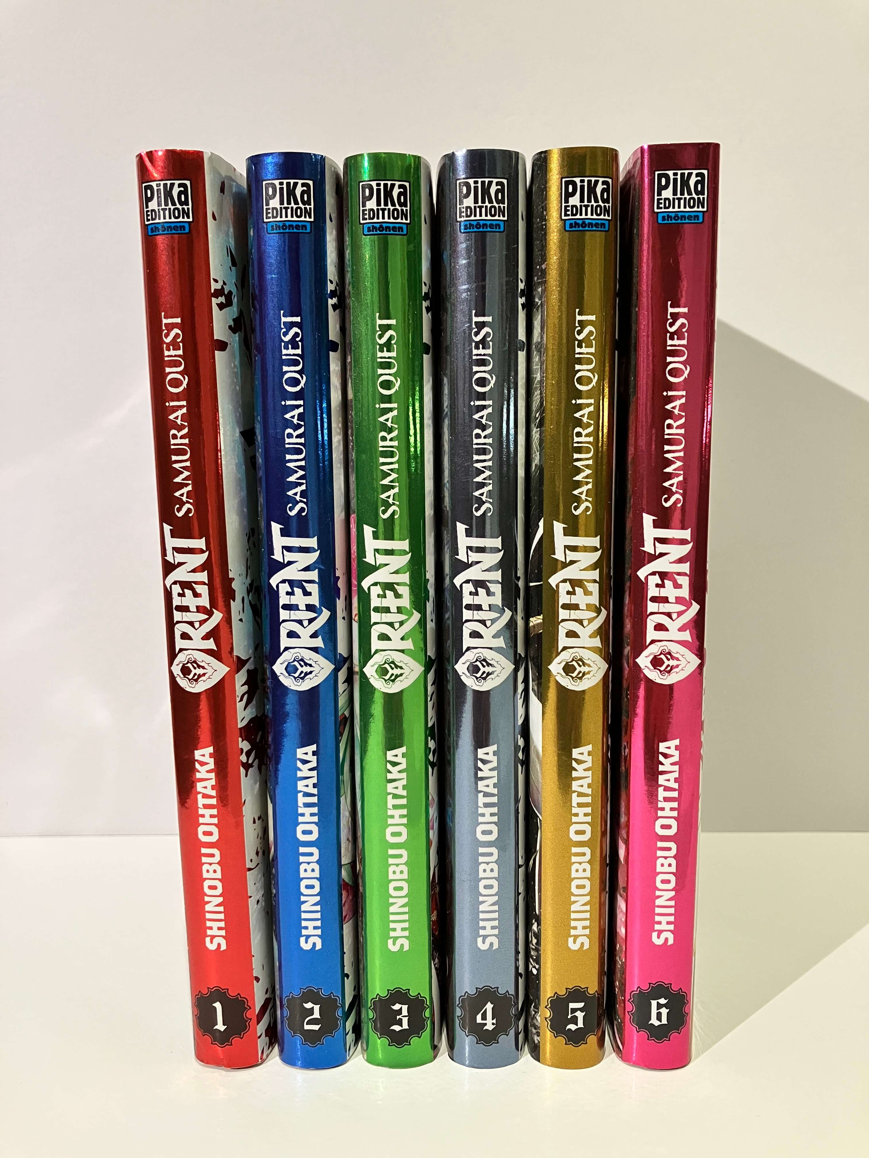 Orient Samurai Quest Tome 1 à 6 de Shinobu OHTAKA
