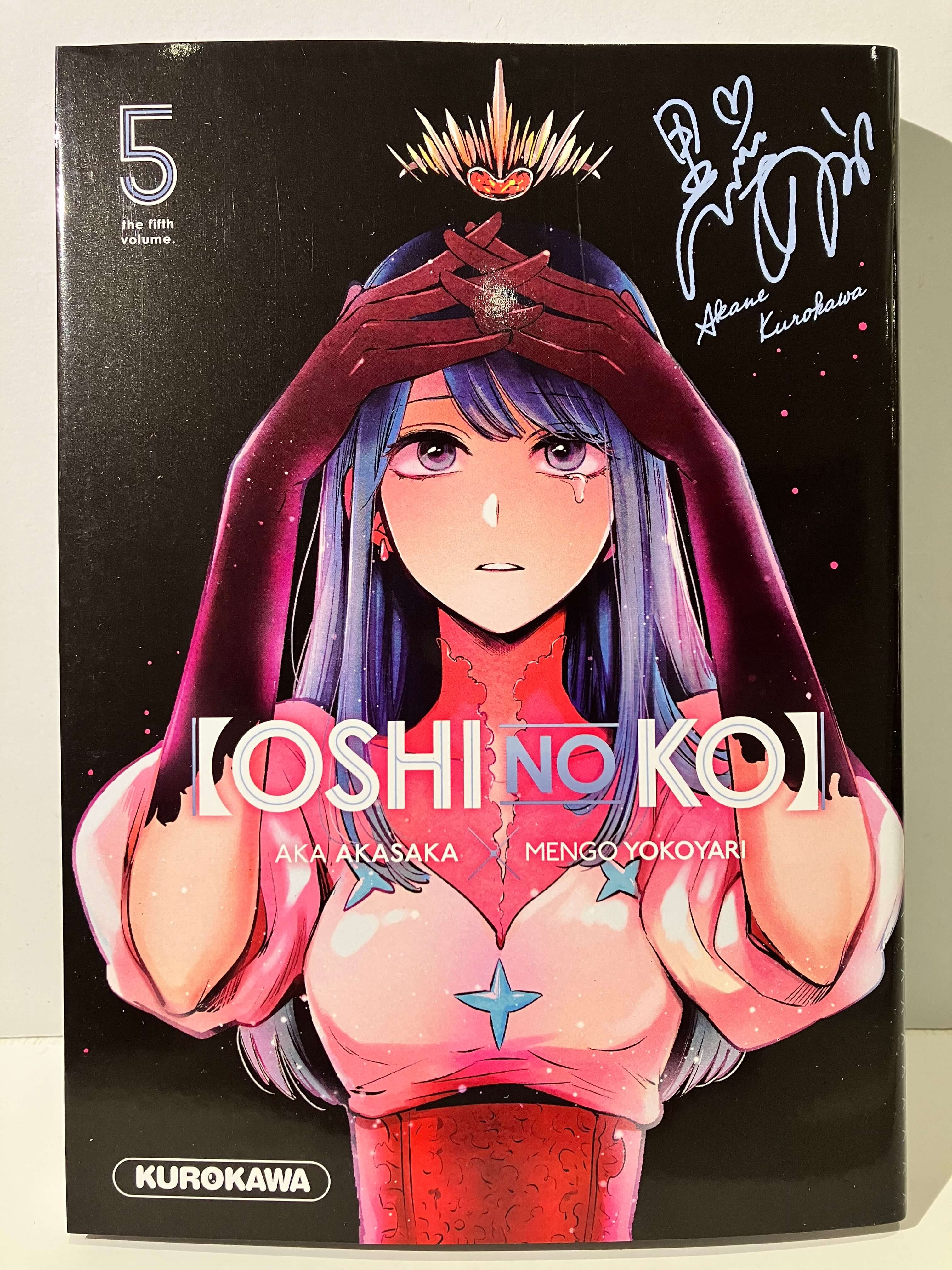 Oshi no Ko tome 5 de Aka AKASAKA et Mengo YOKOYARI