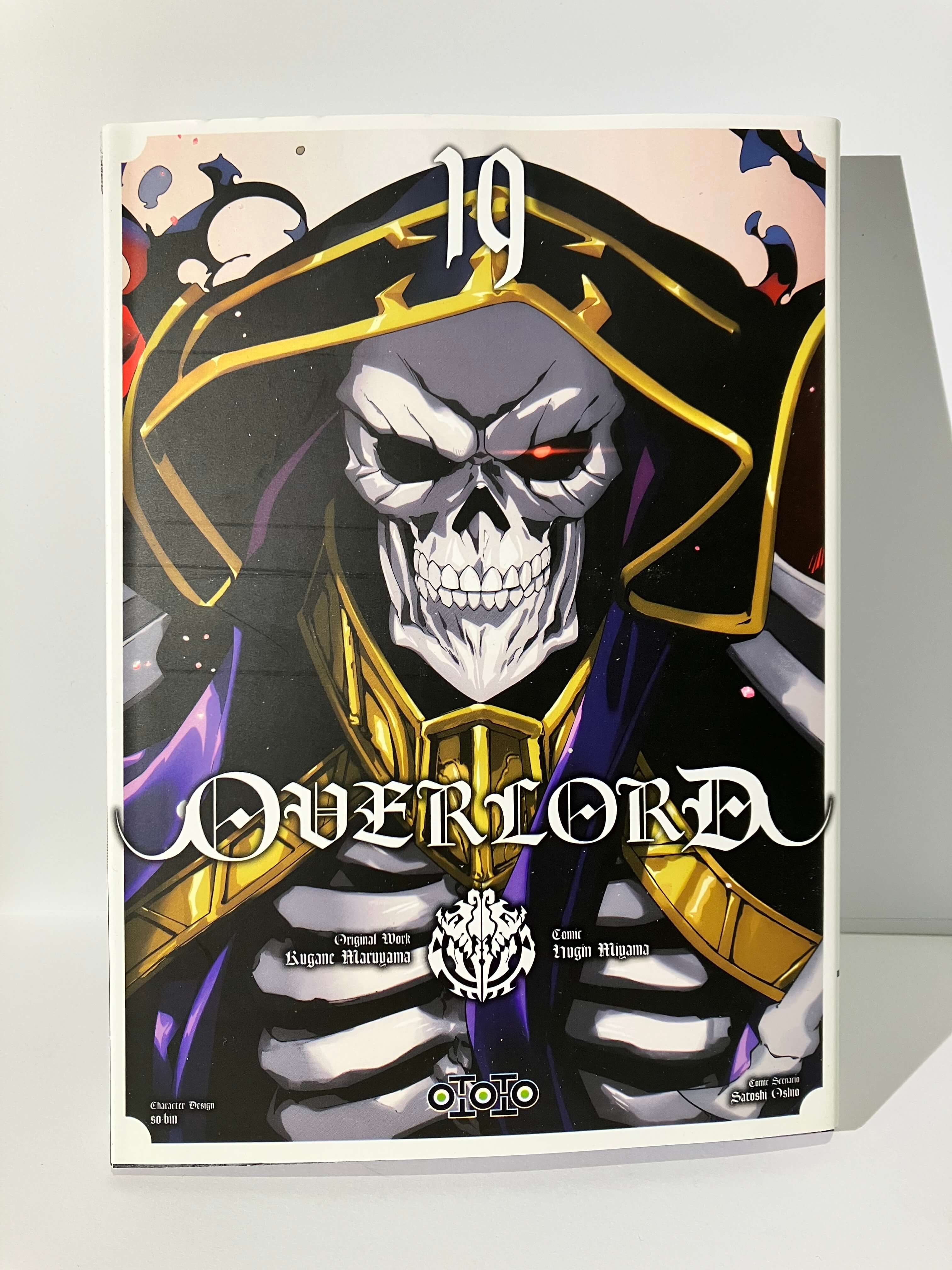 Overlord Tome 19 de Kugane MARUYAMA et Hujin MIYAMA