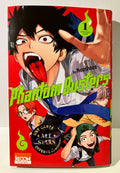 Couverture du manga Phantom Busters tome 1, personnages dynamiques sur fond rouge, style shonen