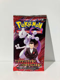 Booster Pokémon Écarlate et Violet Rivalités Destinées, Mewtwo et homme en costume, français
