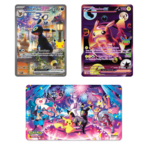 Coffret Collection Ultra Premium Pokémon - 30ᵉ Anniversaire ME5.5 - Soirée Noctali en français