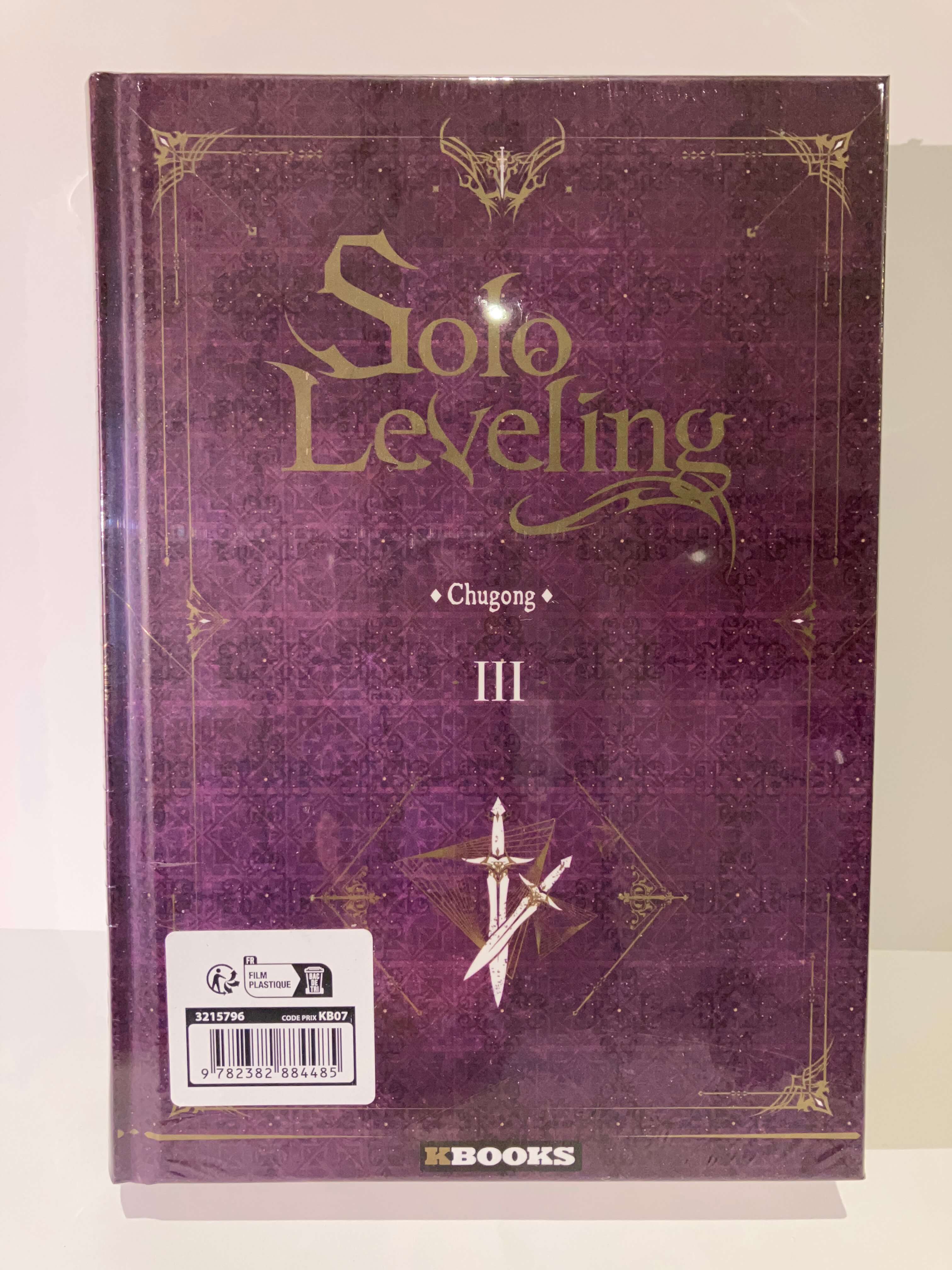 Roman Solo Leveling Tome 3 et Tome 19 de  Chugong