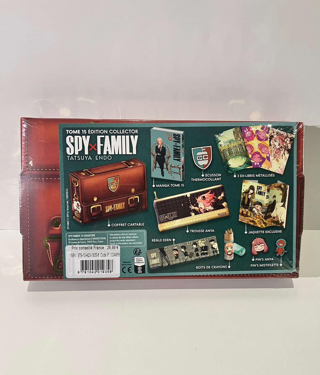Spy x Family Tome 15 collector de Tatsuya ENDO