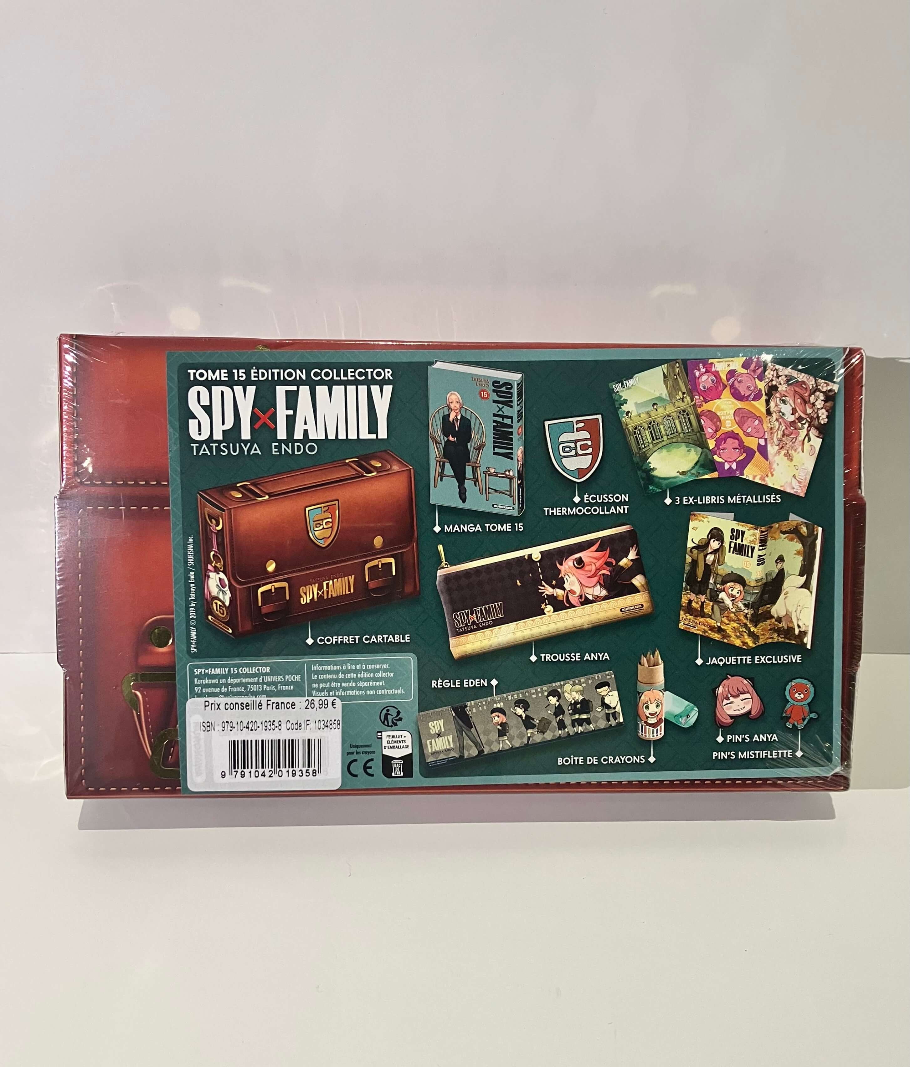 Spy x Family Tome 15 collector de Tatsuya ENDO