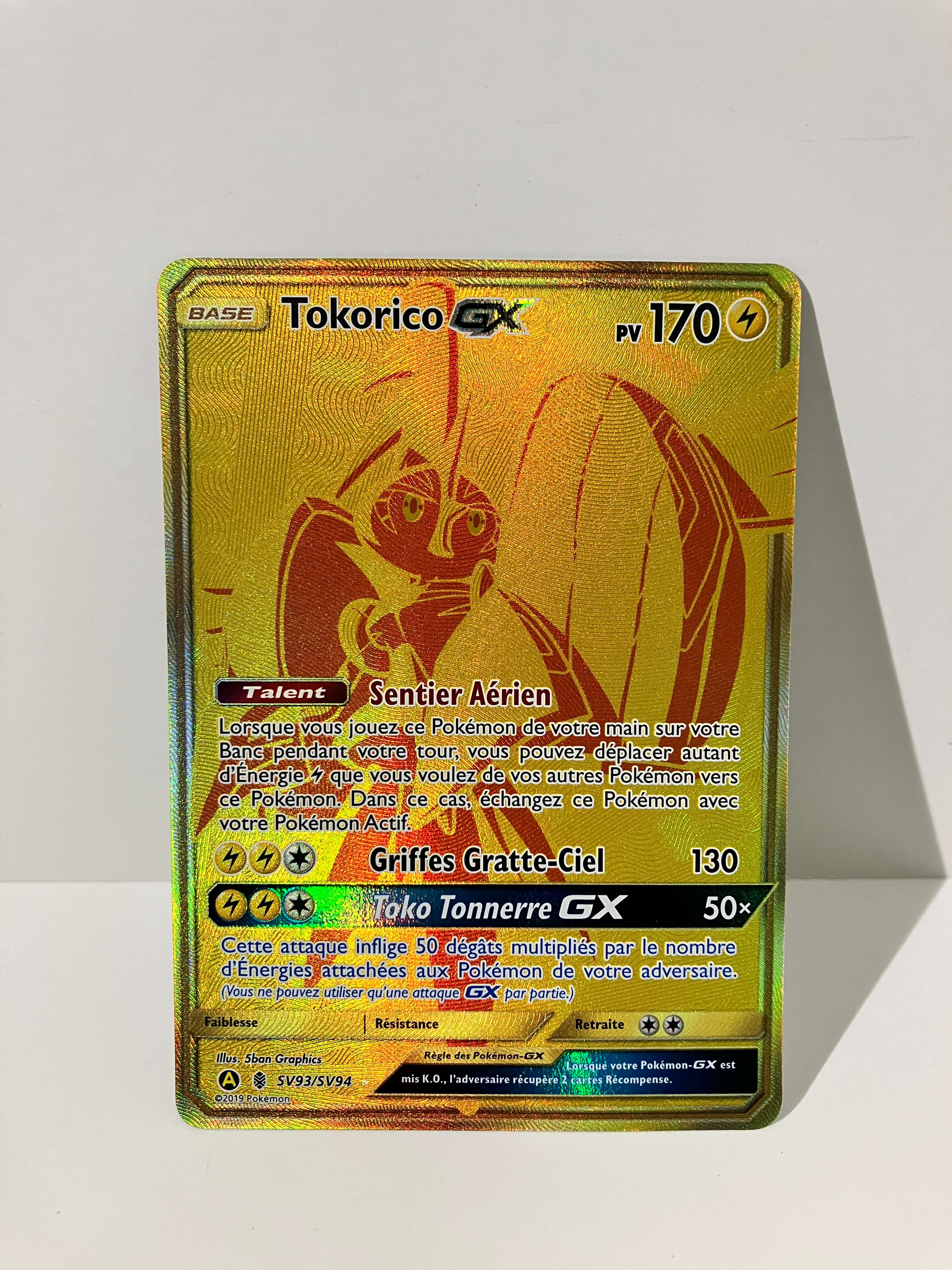 Tokorico GX SV93 Destinées Occultes recto
