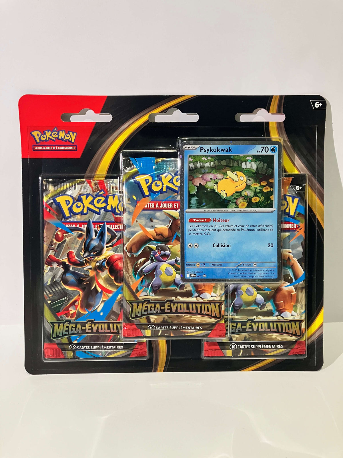Tripack Pokémon me01 mega evolution  psykokwak