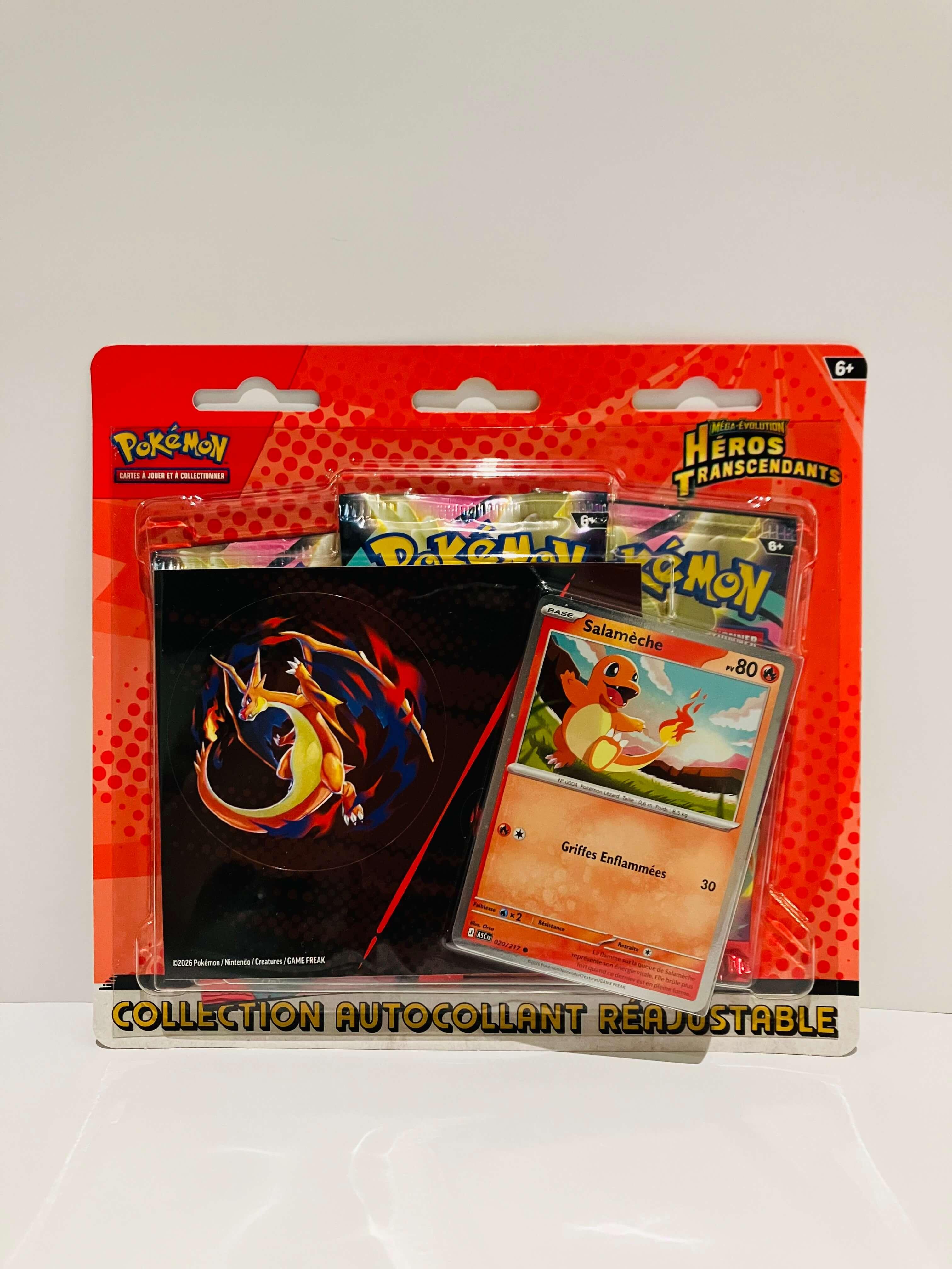 Tripack Salamèche Pokémon - Héros Transcendants ME2.5 - Français
