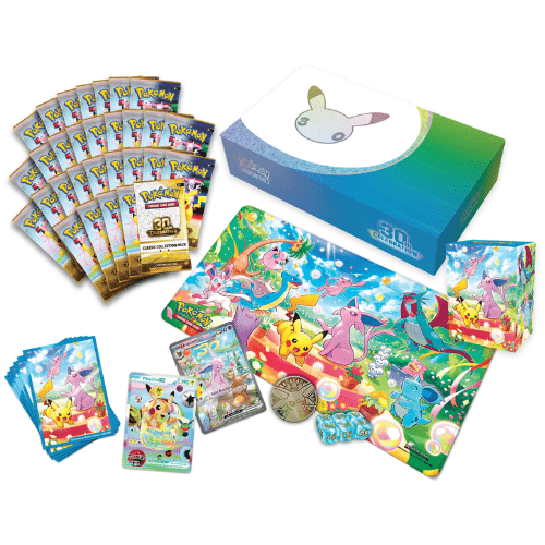 Coffret Collection Ultra Premium Pokémon - 30ᵉ Anniversaire ME5.5 - Journée Mentali en français