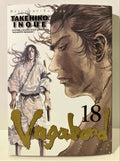 Couverture manga Vagabond tome 18, samouraï illustré, Takehiko Inoue, Delcourt Tonkam