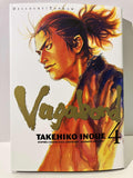 Couverture manga Vagabond tome 4, illustration de samouraï, Takehiko Inoue, Delcourt Tonkam