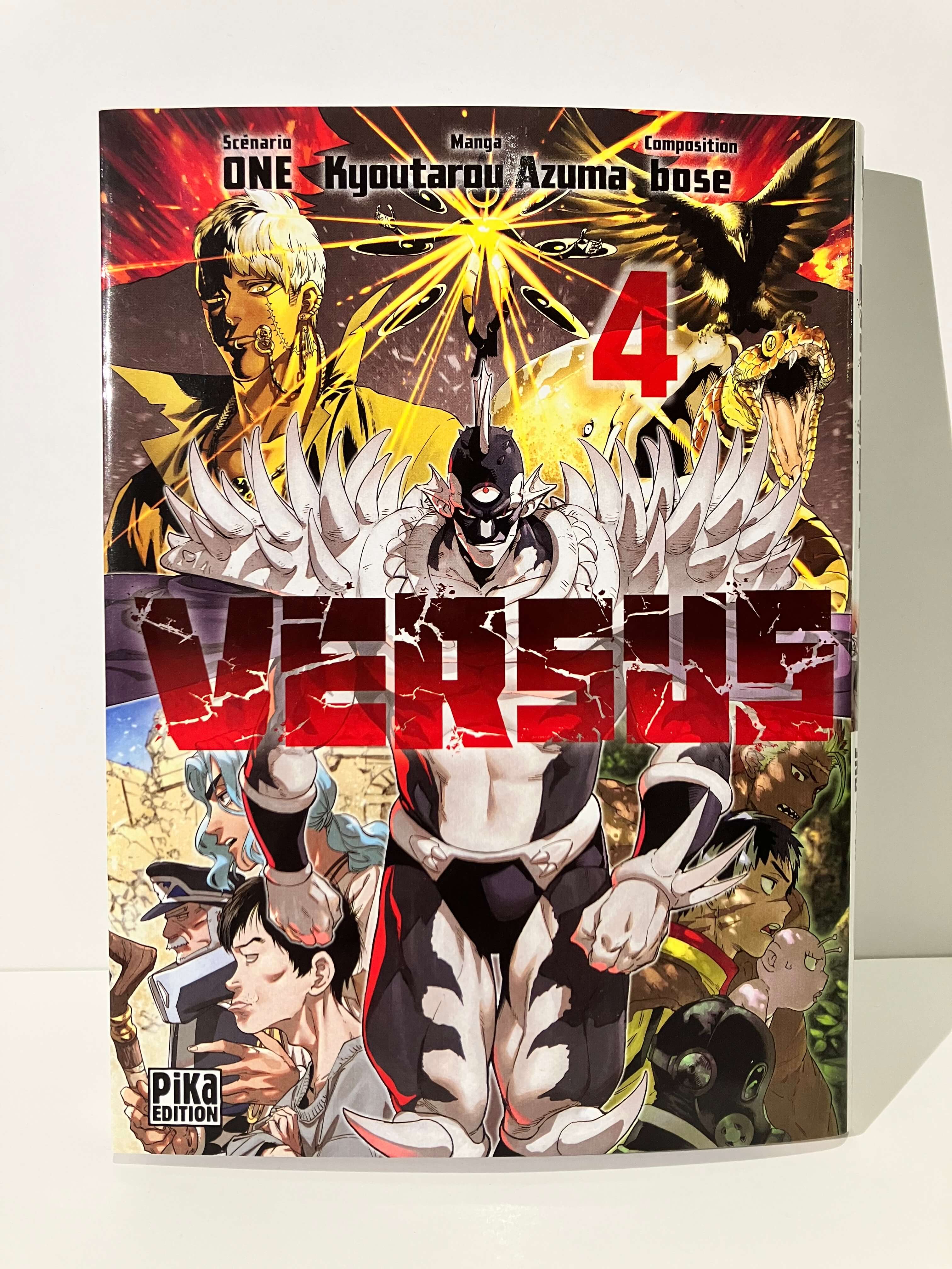 Versus tome 4 de ONE, Kyotarou AZUMA et BOSE
