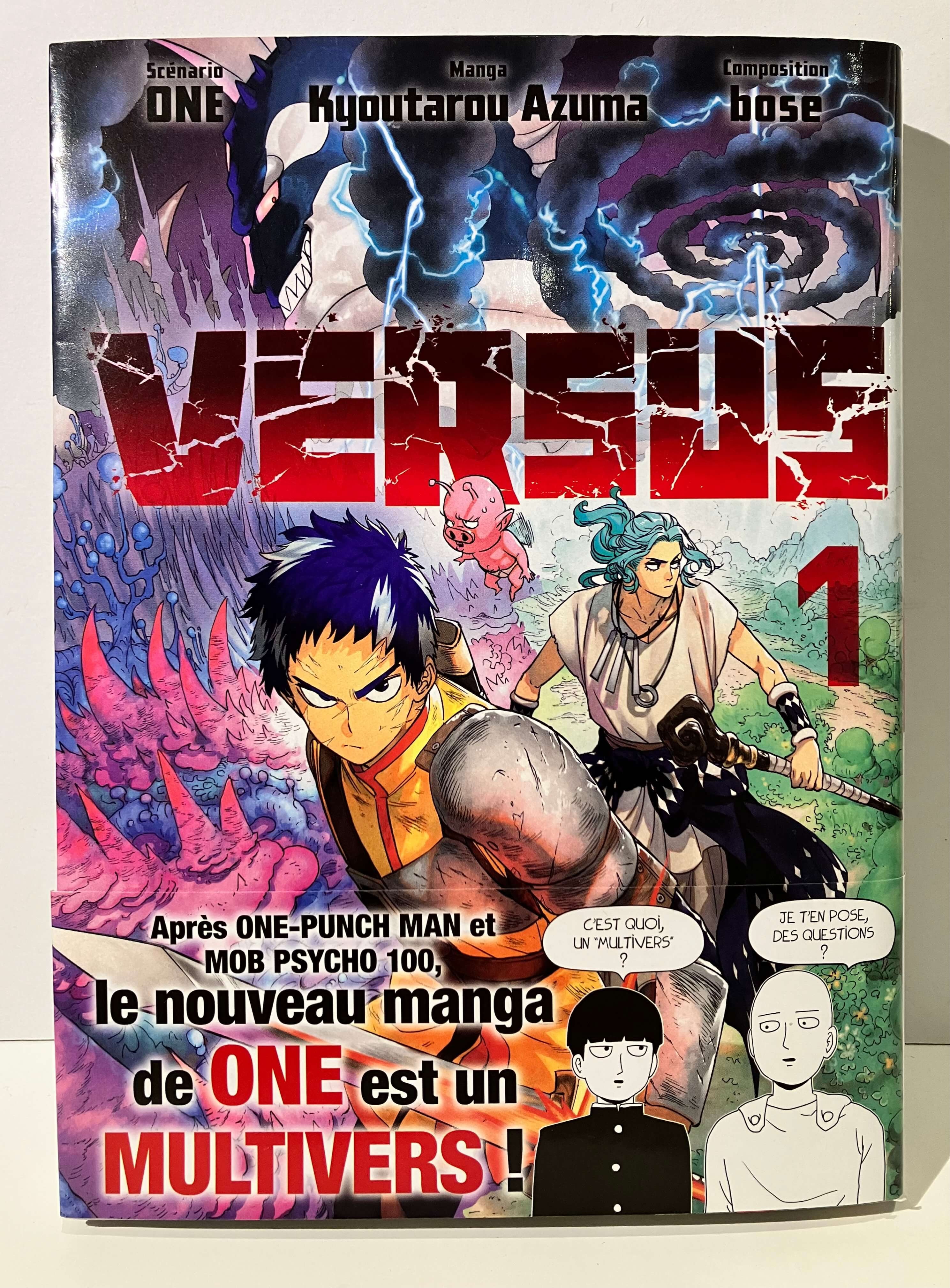 Versus tome 1 de ONE, Kyotaro AZUMA et BOSE