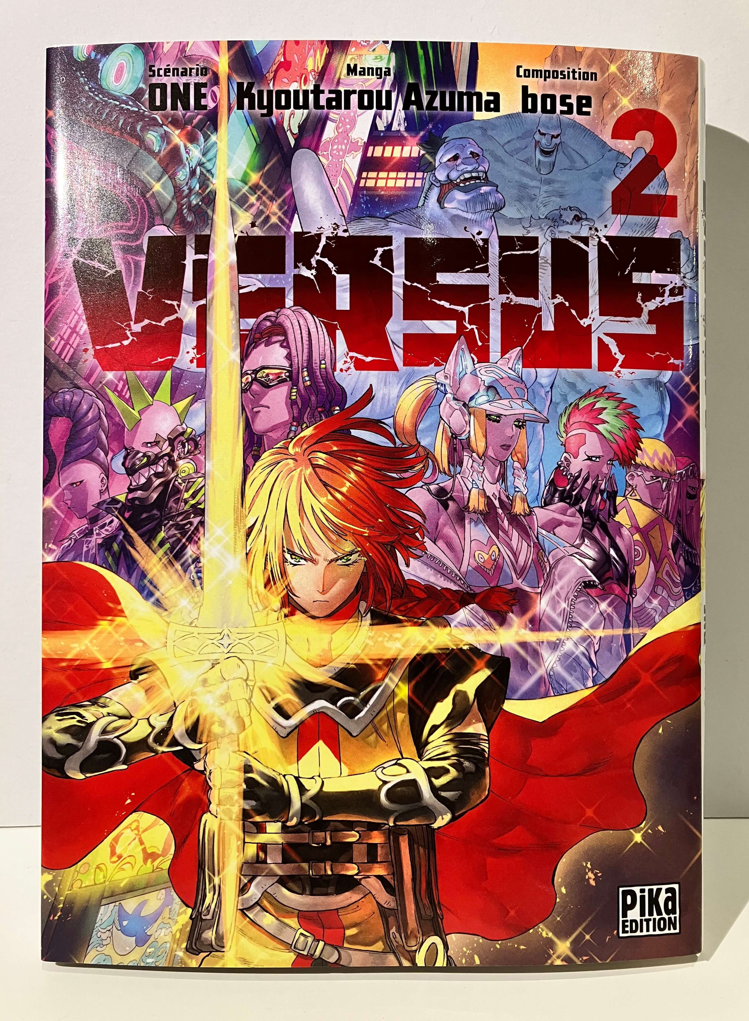 Versus tome 2 de ONE, Kyotaro AZUMA et BOSE