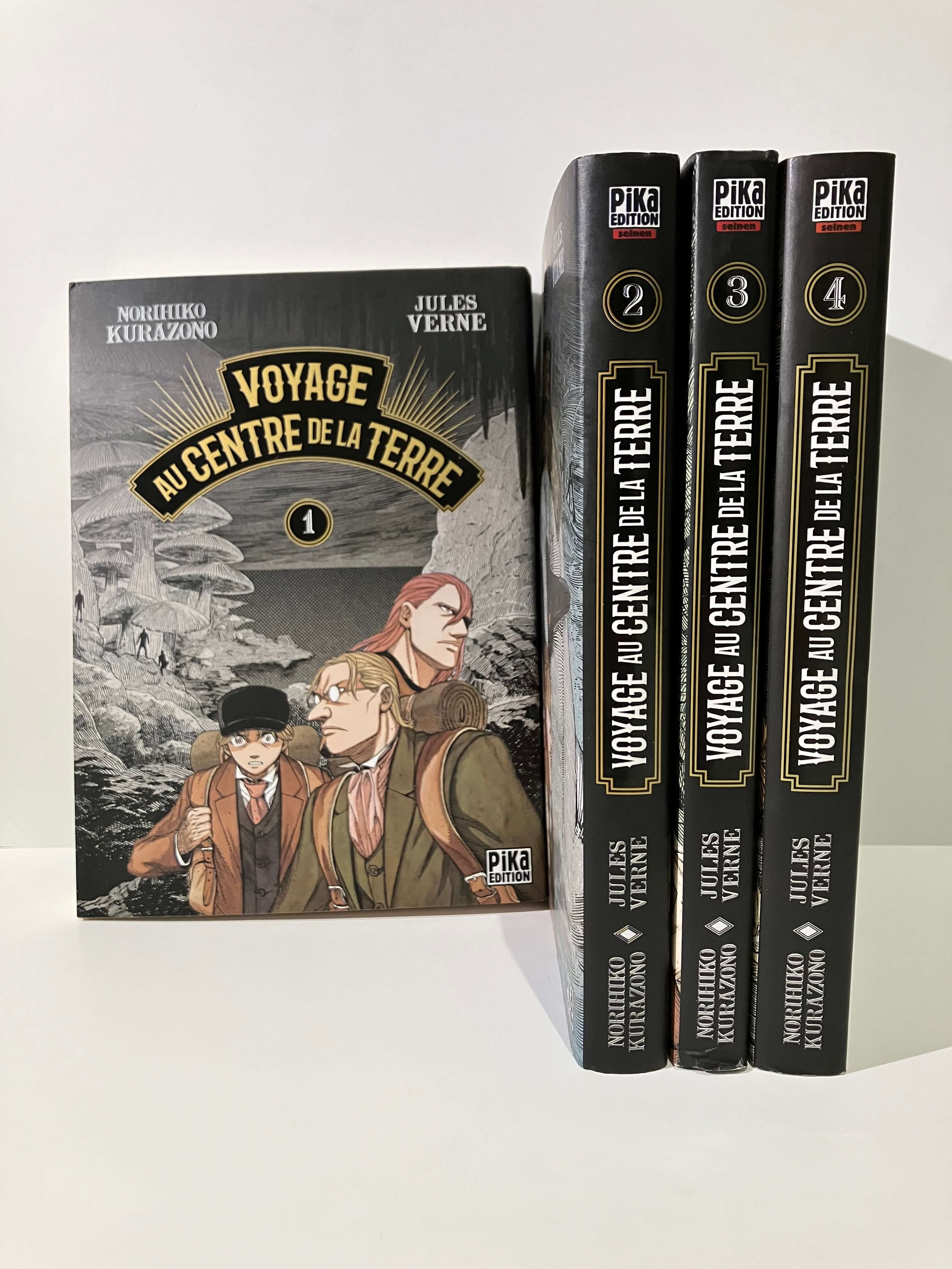 Voyage au Centre de la Terre tome 1 a 4 occasion