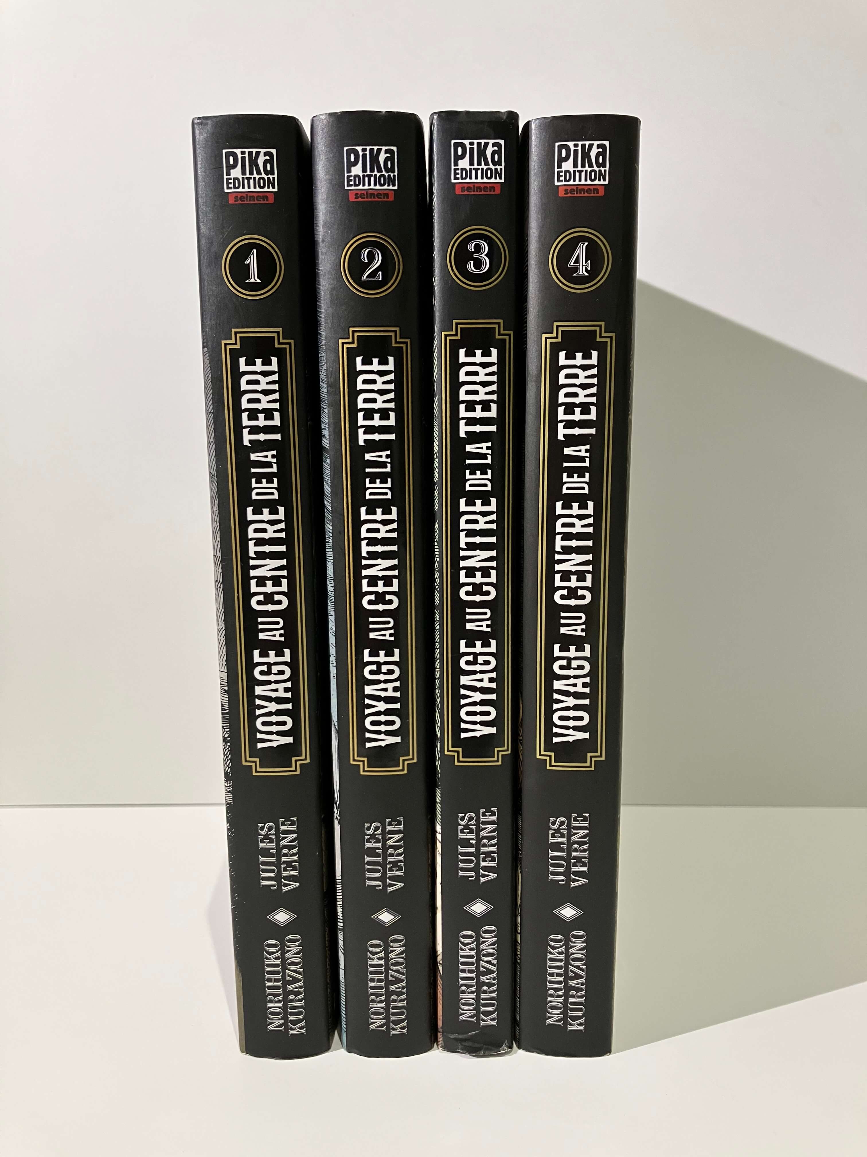 Voyage au Centre de la Terre tome 1 a 4 occas