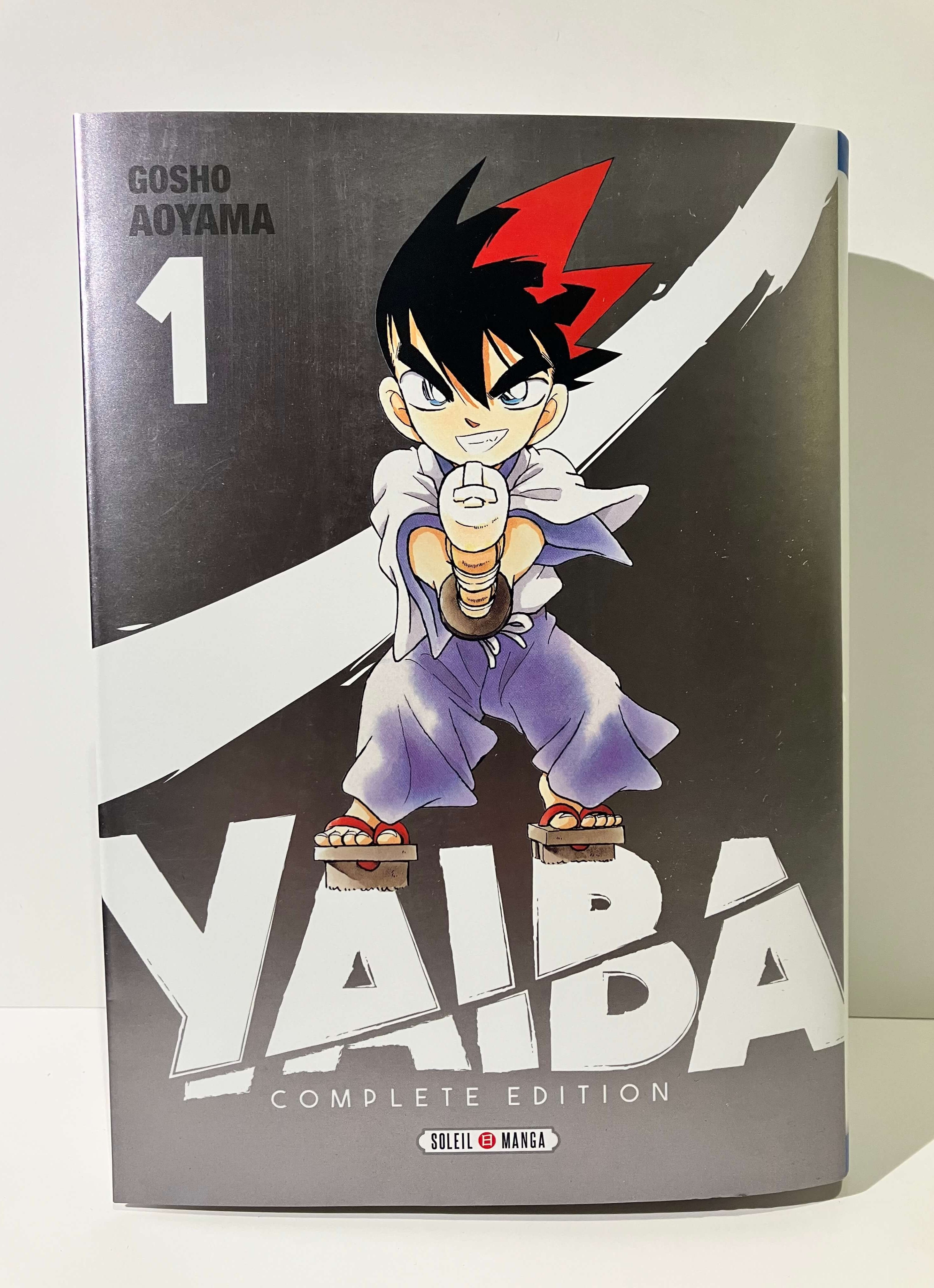 Yaiba tome 1 edition double de Gosho AOYAMA
